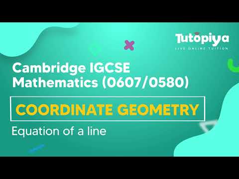 ? Mastering the Equation of a Line | Cambridge IGCSE Math!