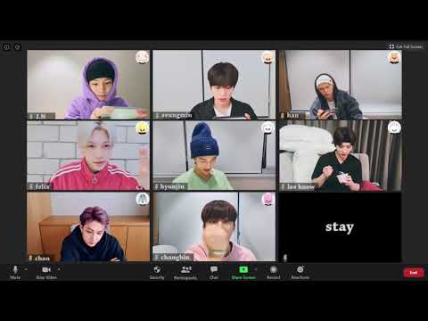 SKZ 1 hour Zoom study session // study with Stray Kids