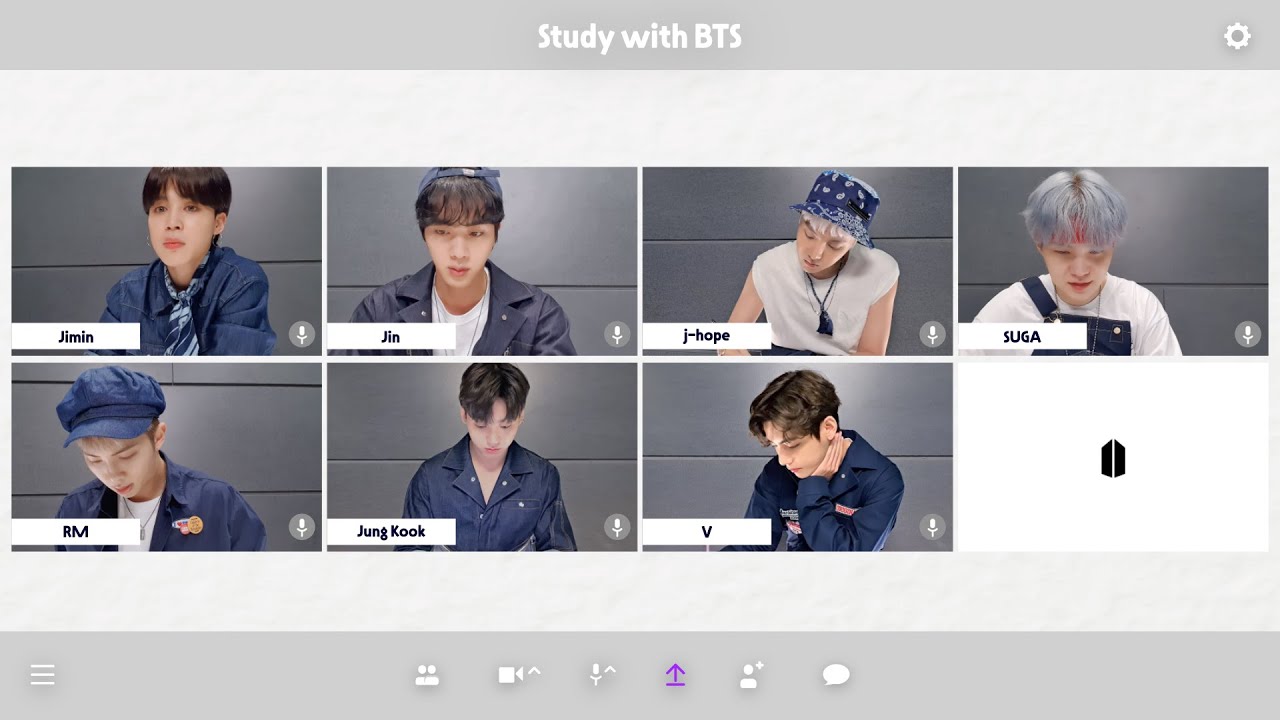BTS (ė°©ķģė
ėØ) āStudy with BTSā