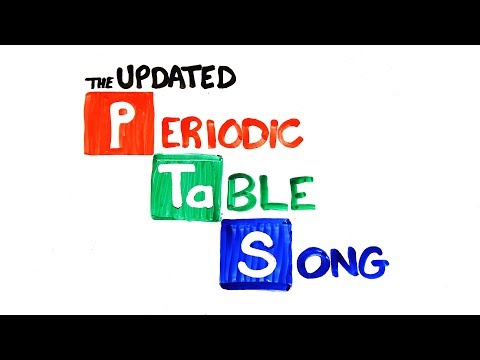 The Periodic Table Song (2018 Update!) | SCIENCE SONGS
