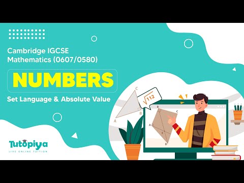 Introduction to set language and absolute value | Cambridge IGCSE Mathematics