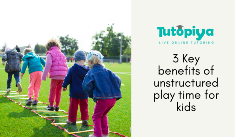 3 Key benefits of unstructured play time for kids