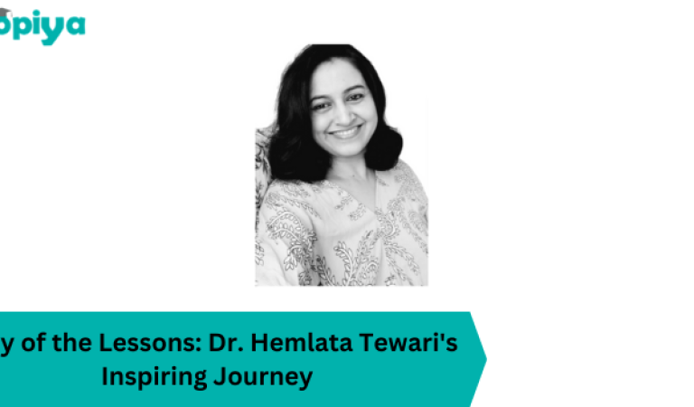 Lady of the Lessons Dr. Hemlata Tewari's Inspiring Journey