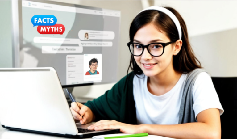 Myths and Facts About Online Tutoring_ Debunking Common Misconceptions