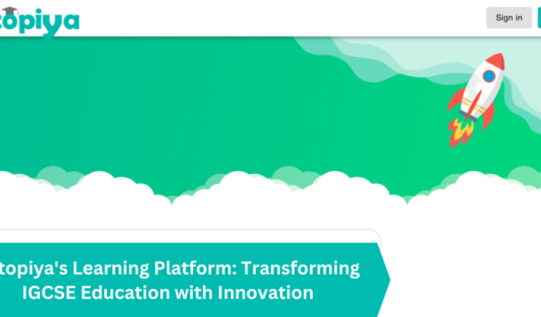 Tutopiya's Learning Platform Transforming IGCSE Education with Innovation