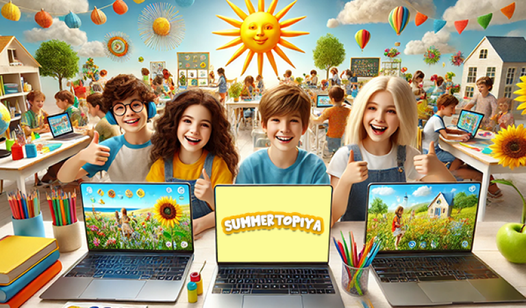 Summertopiya 2024: Online Summer Learning for Kids & Teens